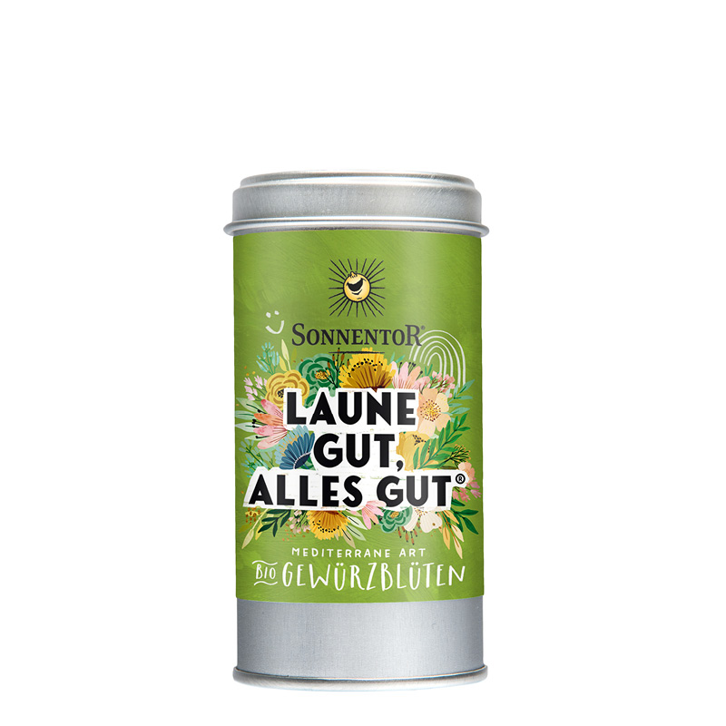 Laune gut, alles-gut Gewürzblüten Streudose 25g
