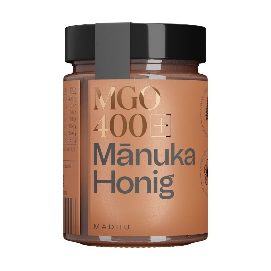 MADHU Manuka Honig MGO400 250g