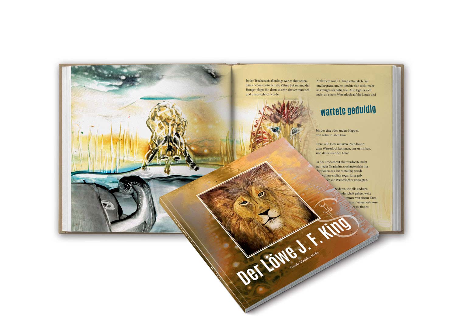 Der Löwe J. F. King – Kinderbuch von Ursula Madella-Mella