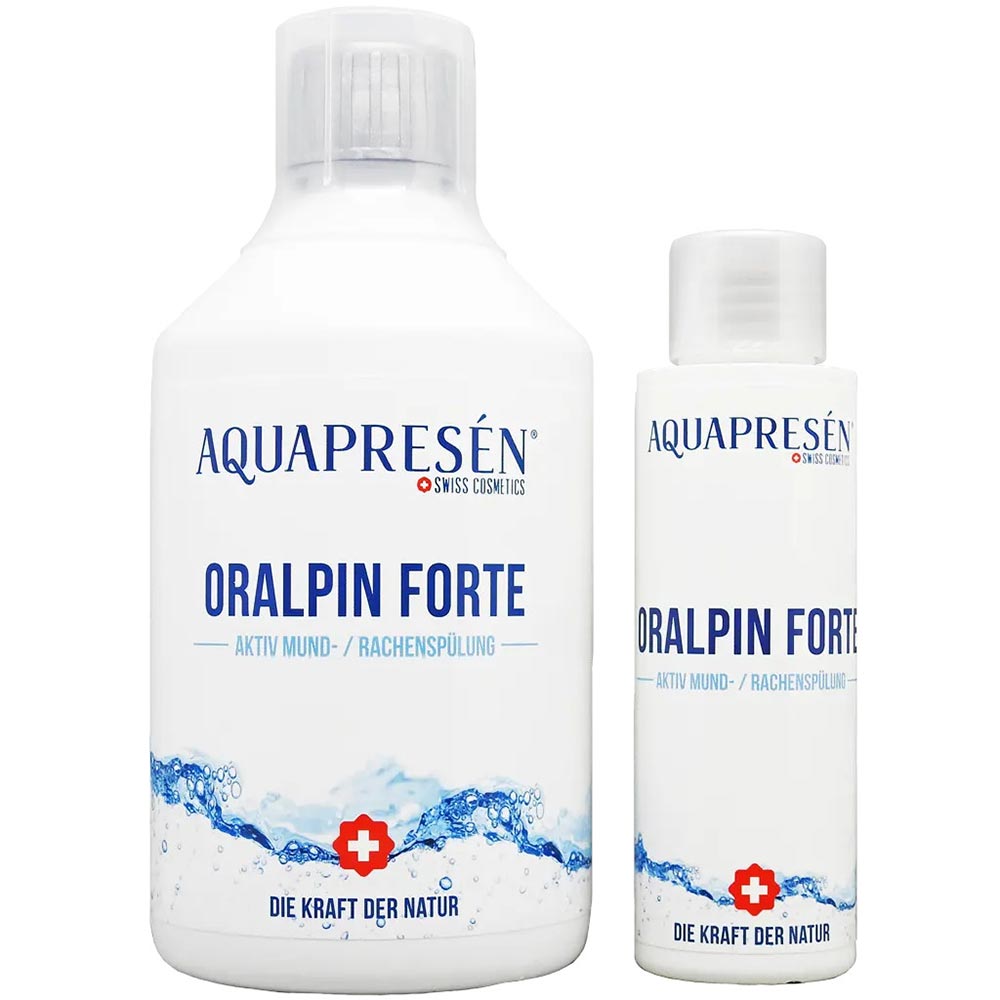 Oralpin Forte Aktiv Mund- / Rachenspülung 100ml oder 500ml