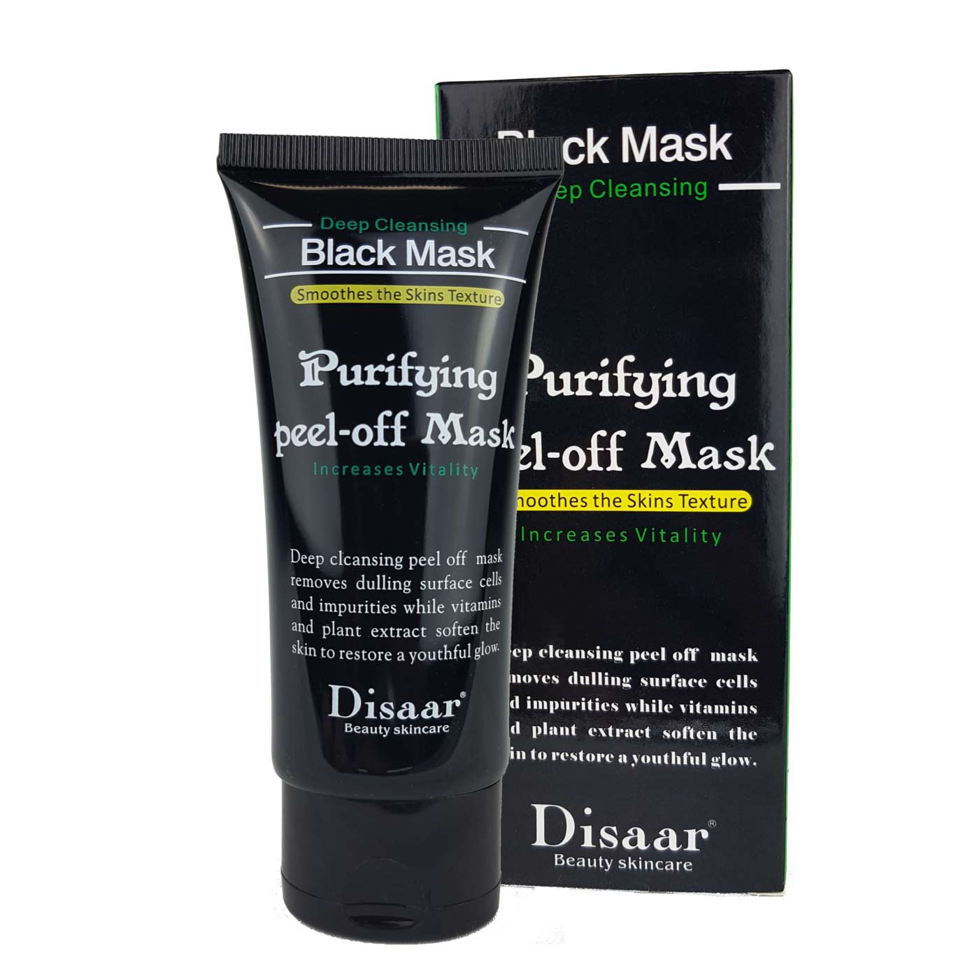 Black Head Peel Off Maske - Disaar Natural Science - Tube mit 50ml Inhalt