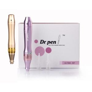 Mikro-Nadel Dermapen von Dr. Pen - inkl. 2x Einwegnadeln, akkubetr., in Farben Gold od. Violett Mikro-Nadel Dermapen von Dr. Pen - inkl. 2x Einwegnadeln, akkubetr., in Farben Gold od. Violett