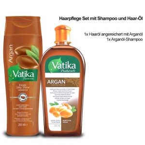 Argan Set mit Haaröl und Shampoo - intensive Pflege für Ihr Haar Argan Set mit Haaröl und Shampoo - intensive Pflege für Ihr Haar