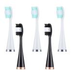 Ersatz-Bürstenköpfe für Ultraschall Zahnbürsten-Set – 5 Aufsätze Ersatz-Bürstenköpfe für Ultraschall Zahnbürsten-Set – 5 Aufsätze