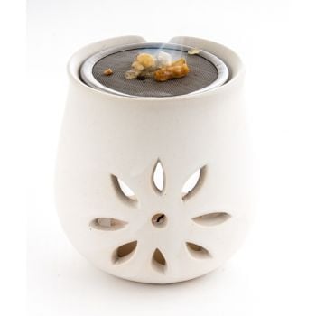 Räucherschale klein mit Holzgestell Räucherschale klein mit Holzgestell