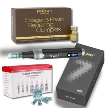 Dermapen M7s von Dr. Pen Microneedling Set - mit 25er Box Einwegnadeln & Hautserum Repair-Kur Dermapen M7s von Dr. Pen Microneedling Set - mit 25er Box Einwegnadeln & Hautserum Repair-Kur