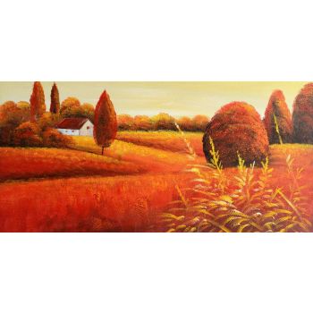 Sunshine Meadow - Landschaften Handgemaltes Ölgemälde ohne Rahmen Sunshine Meadow - Landschaften Handgemaltes Ölgemälde ohne Rahmen