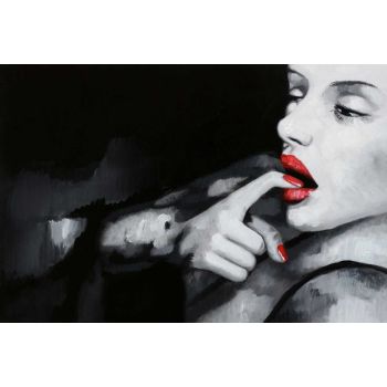 Marilyn 3 - Portraits Handgemaltes Ölgemälde ohne Rahmen Marilyn 3 - Portraits Handgemaltes Ölgemälde ohne Rahmen