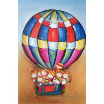 Up and Away - Allgemein Handgemaltes Ölgemälde ohne Rahmen Up and Away - Allgemein Handgemaltes Ölgemälde ohne Rahmen
