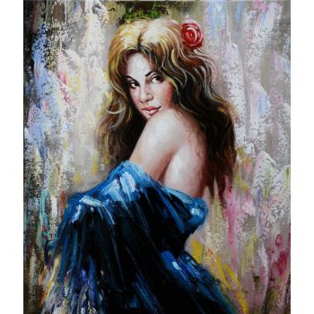 Spanish Lady - Portraits Handgemaltes Ölgemälde Spanish Lady - Portraits Handgemaltes Ölgemälde