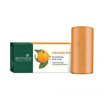 Biotique Bio Orangenschalen revitalisierende Körperseife 150 g Biotique Bio Orangenschalen revitalisierende Körperseife 150 g