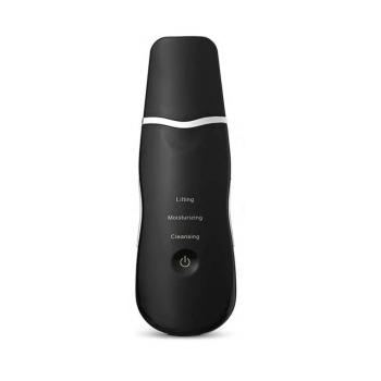 Ultraschall Gesichtsspatel - intensive Reinigung, Befeuchtung und Anti-Falten-Behandlung-Black Ultraschall Gesichtsspatel - intensive Reinigung, Befeuchtung und Anti-Falten-Behandlung-Black