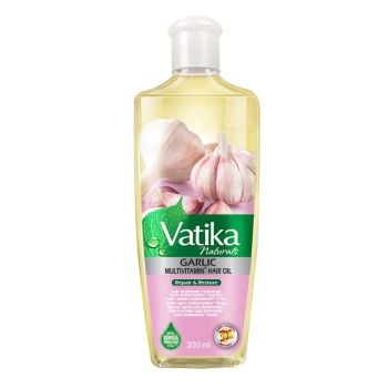 Dabur Vatika Naturals - Haar-Öl angereichert mit Knoblauch Dabur Vatika Naturals - Haar-Öl angereichert mit Knoblauch