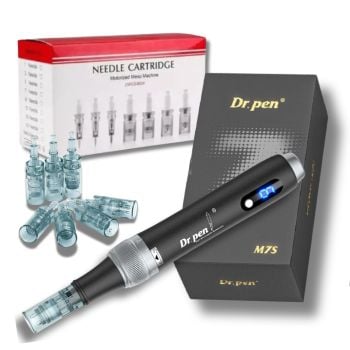 Set: Mikro-Nadel Derma Pen Gerät M7s  - mit 25er-Box Einwegnadeln (inkl. 2x Einwegnadeln) Set: Mikro-Nadel Derma Pen Gerät M7s  - mit 25er-Box Einwegnadeln (inkl. 2x Einwegnadeln)