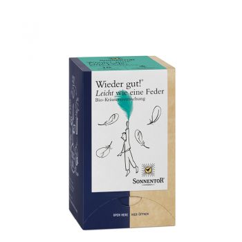 Wieder gut! Leicht wie eine Feder Tee Btl. à18 Wieder gut! Leicht wie eine Feder Tee Btl. à18