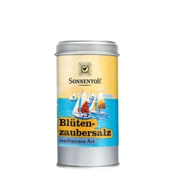 Mediteranes Blütenzaubersalz Streudose 90g