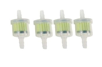 Ersatz Schlauch-Steckfilter für Professionelles Diamant Dermabrasion Gerät - 4 Stk.