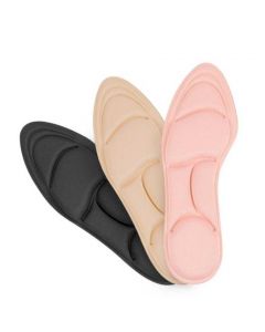 Einlegesohle aus Memory Foam – mit Stütze für Fussbogen sowie Fersen-, und Vorfusskissen Einlegesohle aus Memory Foam – mit Stütze für Fussbogen sowie Fersen-, und Vorfusskissen