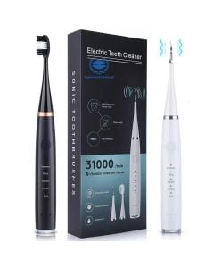 Ultraschall Zahnbürsten-Set mit Zahnsteinentferner-Aufsatz - akkubetrieben Ultraschall Zahnbürsten-Set mit Zahnsteinentferner-Aufsatz - akkubetrieben