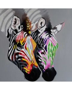 Zebra 1 - Tiere Handgemaltes Ölgemälde Zebra 1 - Tiere Handgemaltes Ölgemälde