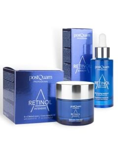 A + C RETINOL Anti Falten Creme und Gesichtsserum von PostQuam im Set A + C RETINOL Anti Falten Creme und Gesichtsserum von PostQuam im Set