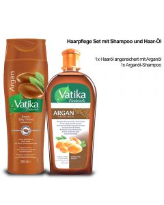 Argan Set mit Haaröl und Shampoo - intensive Pflege für Ihr Haar Argan Set mit Haaröl und Shampoo - intensive Pflege für Ihr Haar
