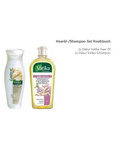 Haarpflege Set mit Knoblauch – fördert das Haarwachstum und stärkt die Haare