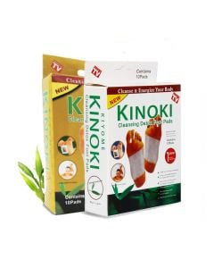 10x Kinoki Fusspflaster zur Entgiftung - Standard od. Premium