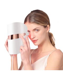 7-in-1 LED-Photonentherapie Gesichtsschild - Biowellen-Gesichtsmaske