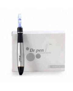 Mikro-Nadel Dermapen von Dr. Pen - inkl. 2x Einwegnadeln, akkubetr., Farbe Schwarz/Silber