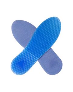 Orthopädische Einlegesohlen aus Silikongel im Waben-Design - stossdämpfend und stützend