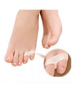 2 Stück Orthopädischer Zehenspreizer aus Silikon Gel - für den kleinen Zeh, zur Schmerzlinderung 2 Stück Orthopädischer Zehenspreizer aus Silikon Gel - für den kleinen Zeh, zur Schmerzlinderung