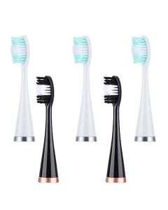 Ersatz-Bürstenköpfe für Ultraschall Zahnbürsten-Set – 5 Aufsätze Ersatz-Bürstenköpfe für Ultraschall Zahnbürsten-Set – 5 Aufsätze
