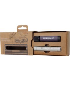 ZIRB Car mit Duft Relaxt (aus gebürstetem Aluminium) ZIRB Car mit Duft Relaxt (aus gebürstetem Aluminium)