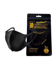 3x waschbare Gesichtsmasken - 2,5 PM Filtration - schützt vor Staub, Smog und Pollen