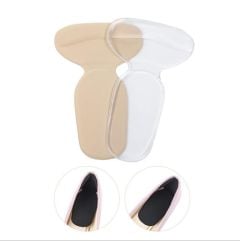 Schuh Gel Einlegesohle Fersenschutz in Farben Beige oder Transparent