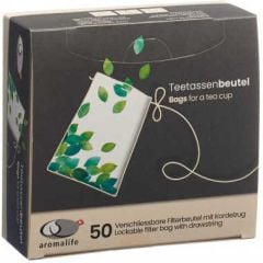 Filterbeutel für Tee und Gewürz (50 Stück)
