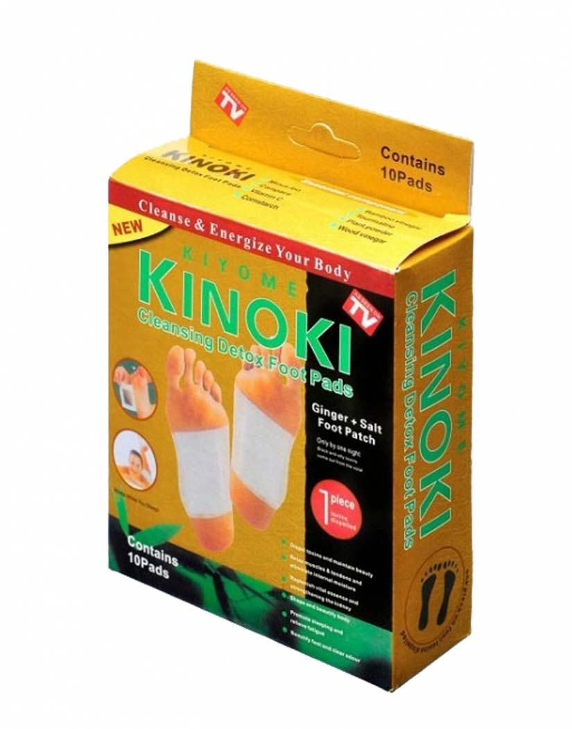 10x Kinoki Fusspflaster zur Entgiftung - Premium