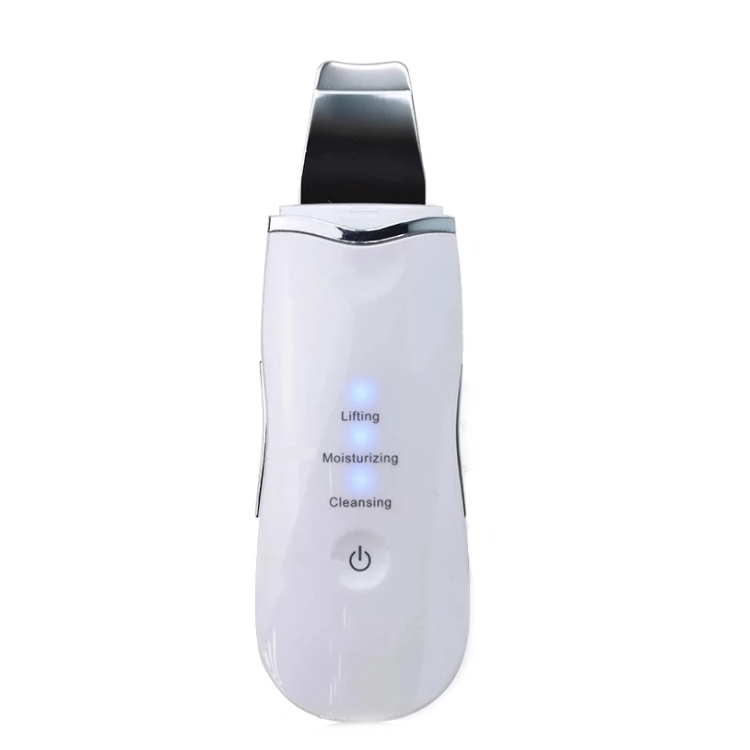 Ultraschall Gesichtsspatel - intensive Reinigung, Befeuchtung und Anti-Falten-Behandlung-White
