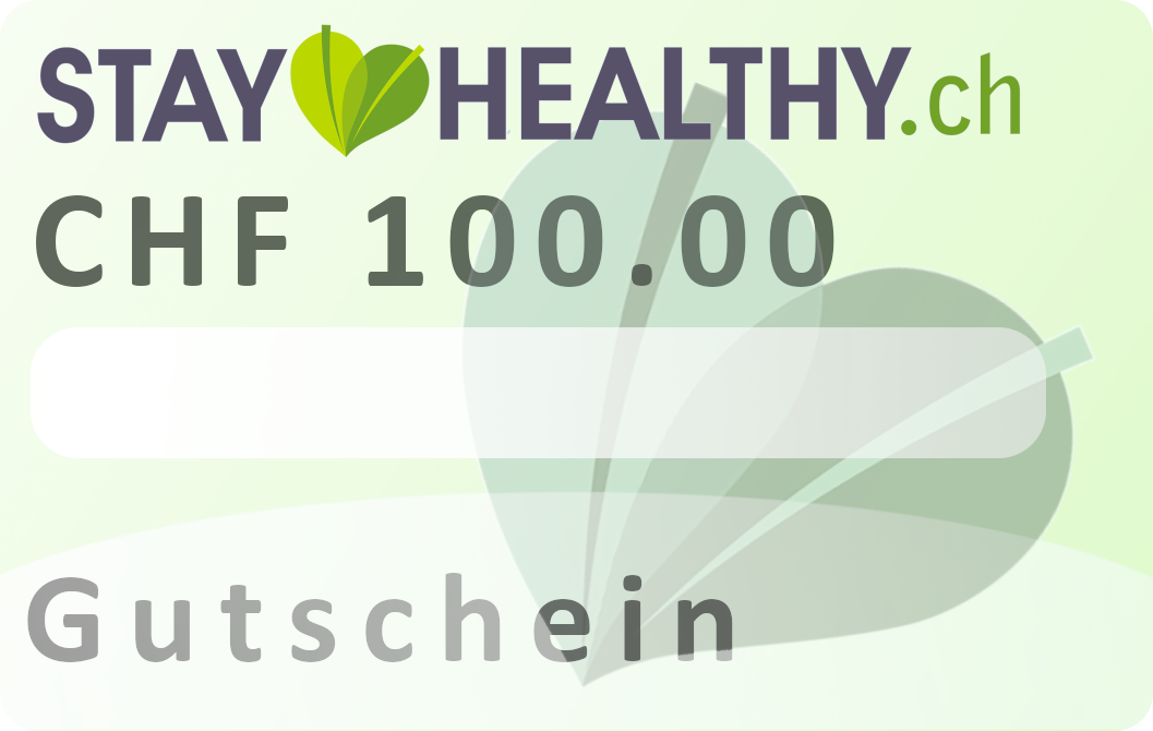 StayHealthy Geschenkgutschein - CHF 100
