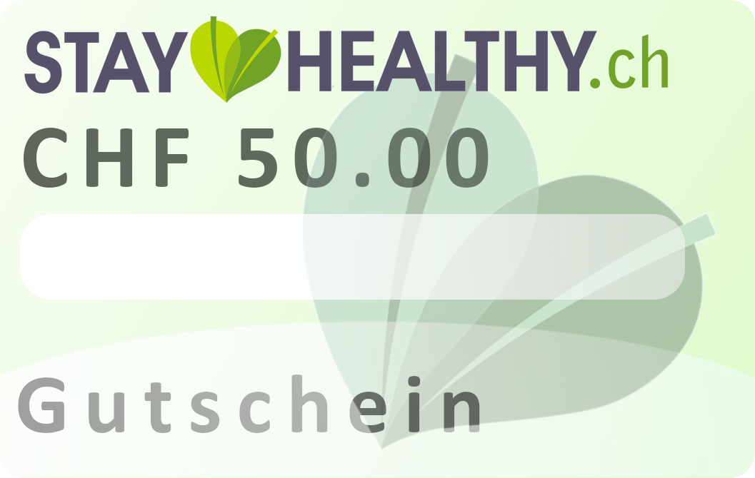 StayHealthy Geschenkgutschein - CHF 50