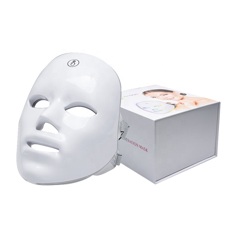 7 Farben LED-Licht Photonentherapie Gesichtsmaske – zur Hautverjüngung