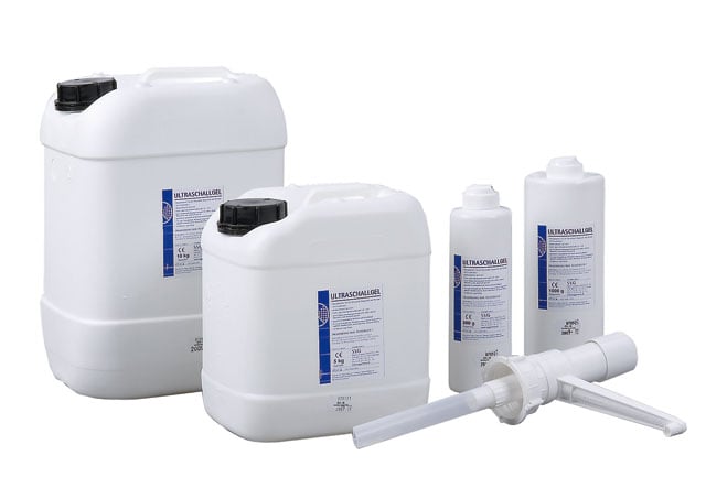 Ultraschallgel-Flaschen - 500ml, 1L, 5L oder 10L
