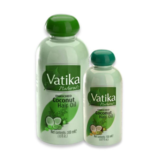 Dabur Vatika Enriched Pure Coconut Hair Oil  - angereichertes reines Kokusnuss Haar-Öl