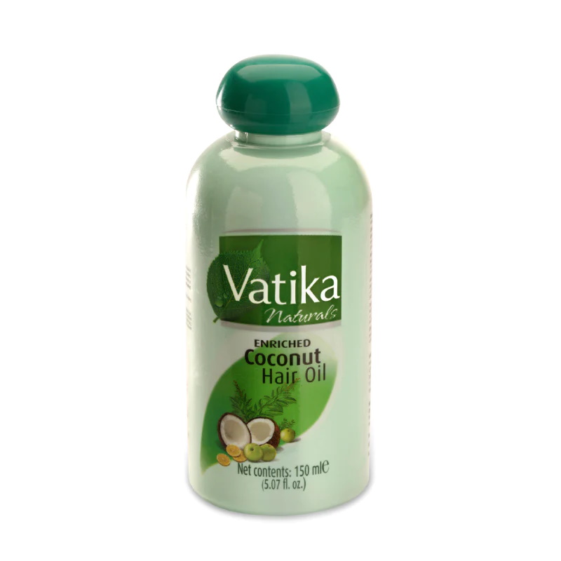 Dabur Vatika Enriched Pure Coconut Hair Oil  - angereichertes reines Kokusnuss Haar-Öl 150ml