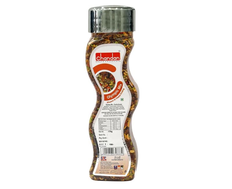 Premium Chandan Munderfrischer Olympic-Mix Mukhwas - 160g