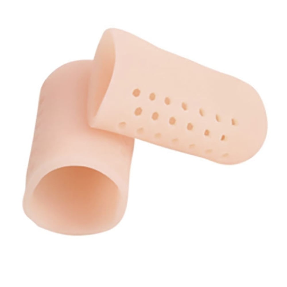 2 Stück Kappe für den grossen Zeh - Hautfarbe - Large