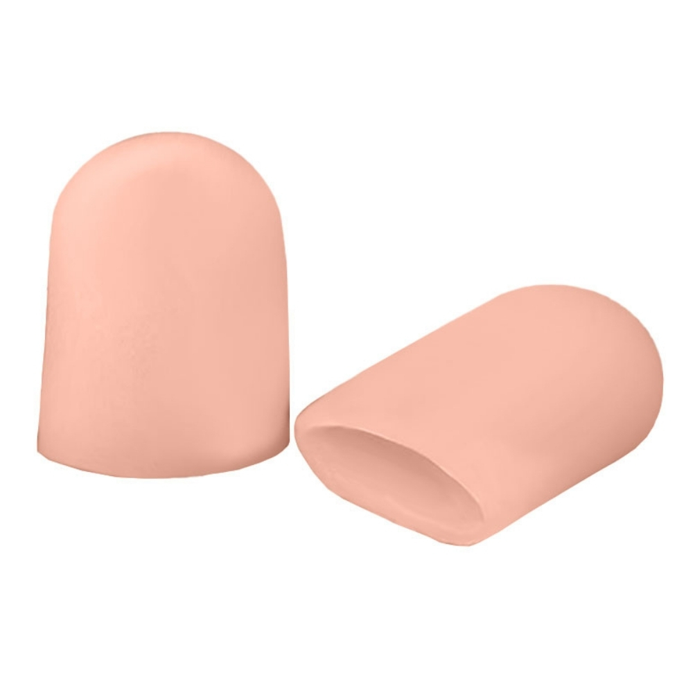 2 Stück Kappe für den grossen Zeh - Hautfarbe - Medium