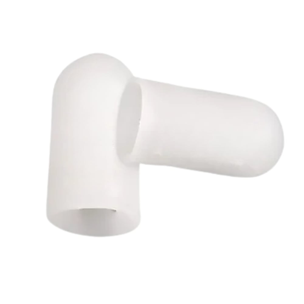 2 Stück Kappe für den grossen Zeh - Weiss - Large