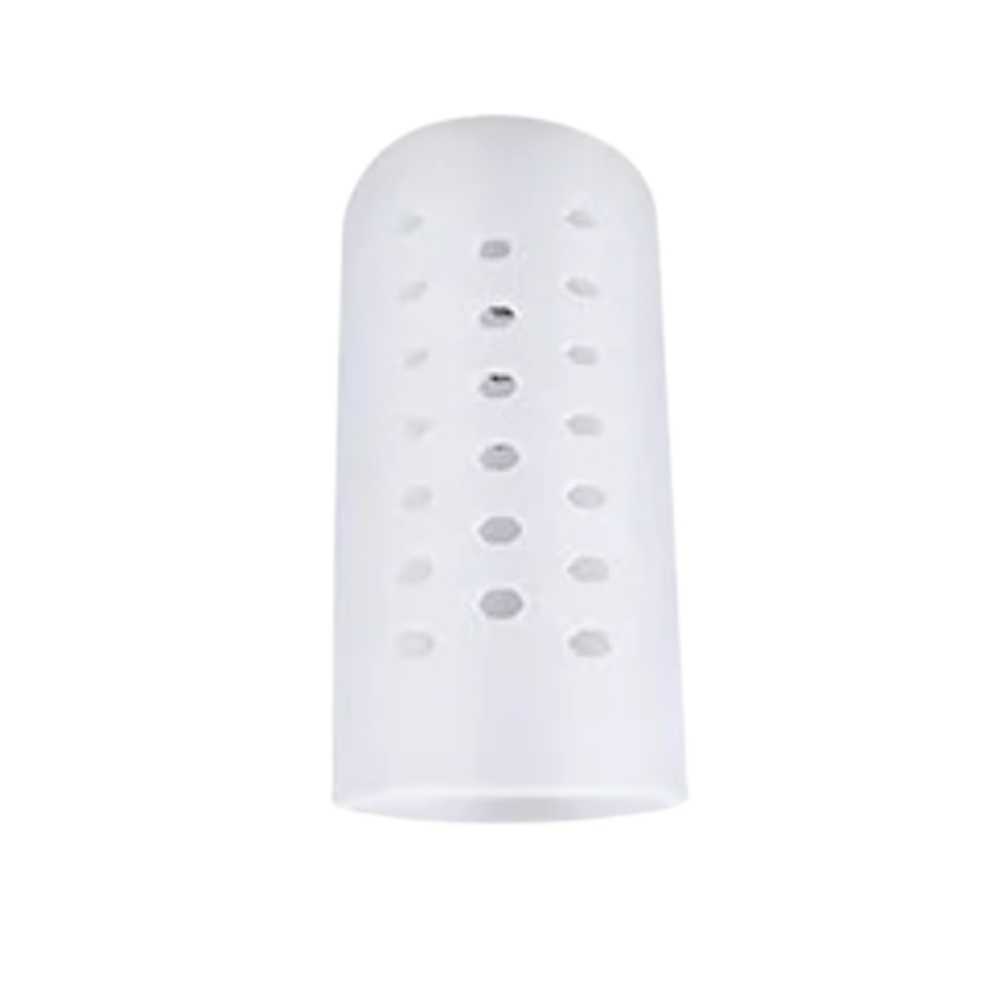 2 Stück Kappe für den grossen Zeh - Weiss - Small